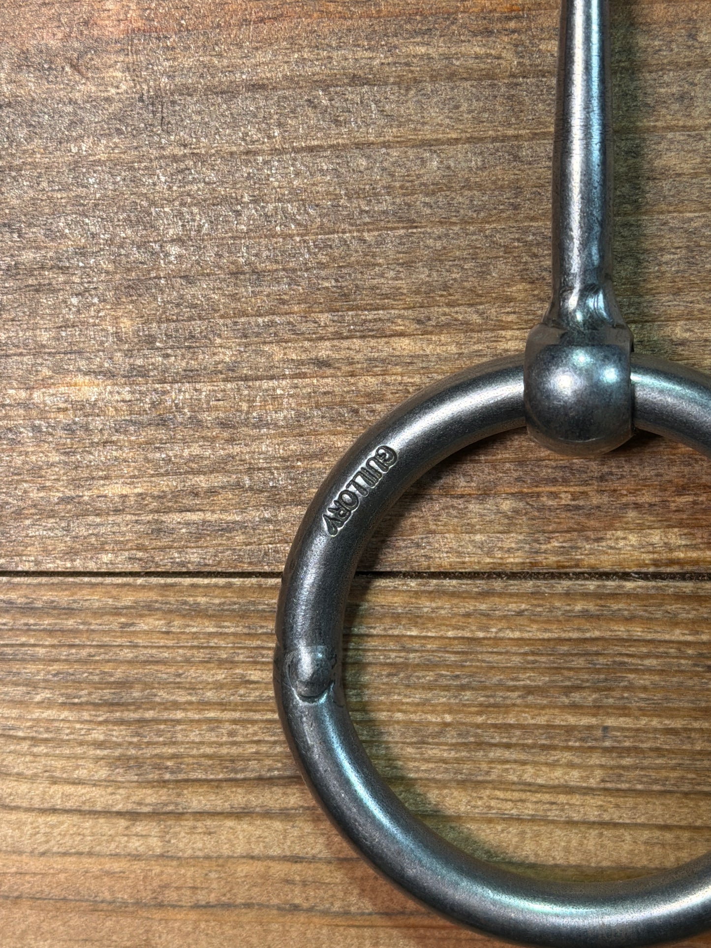 ISBIT189 Guillory Smooth O-RIng Snaffle
