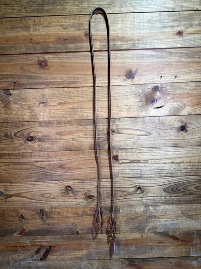 Buckstitch 5/8" Roping Reins- PT