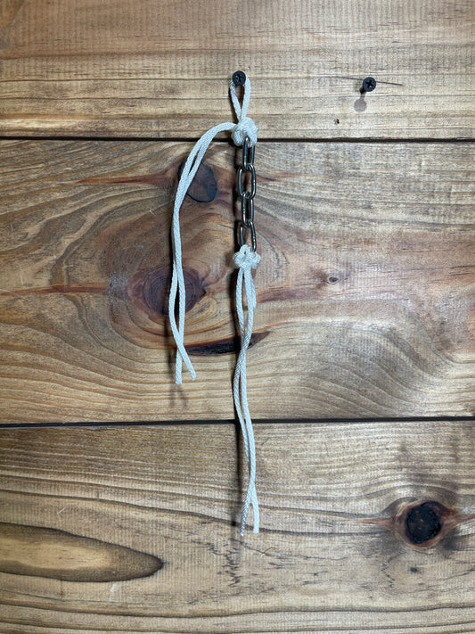 Nylon String Cowboy Curb White