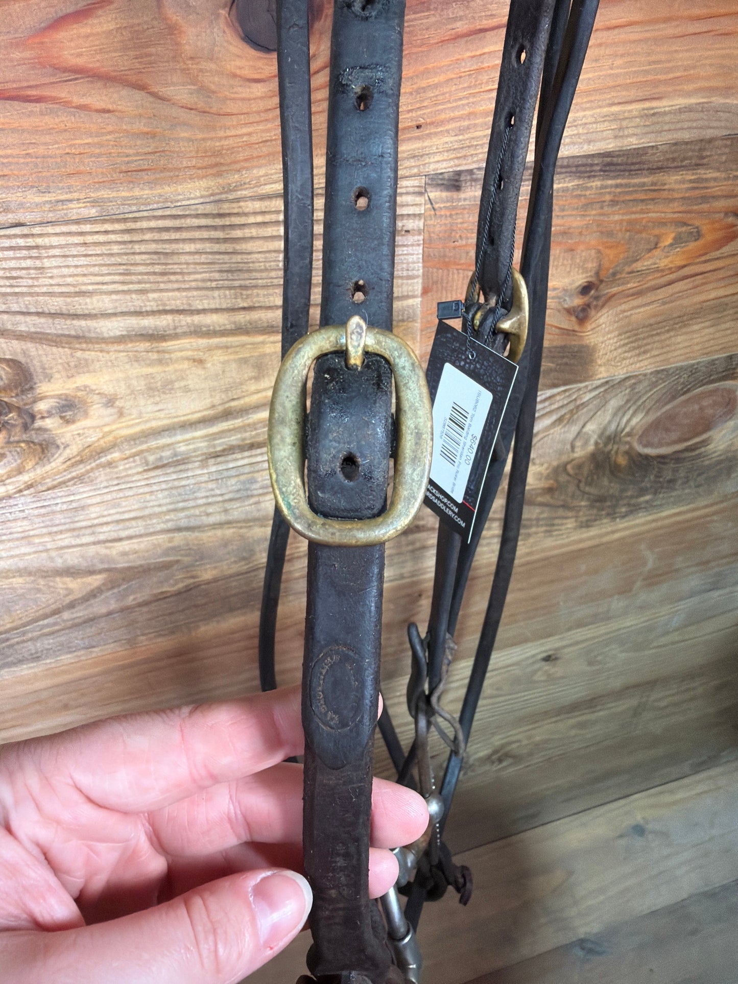 ISUB062 Tom Balding Sheridan Pro Roller Bridle