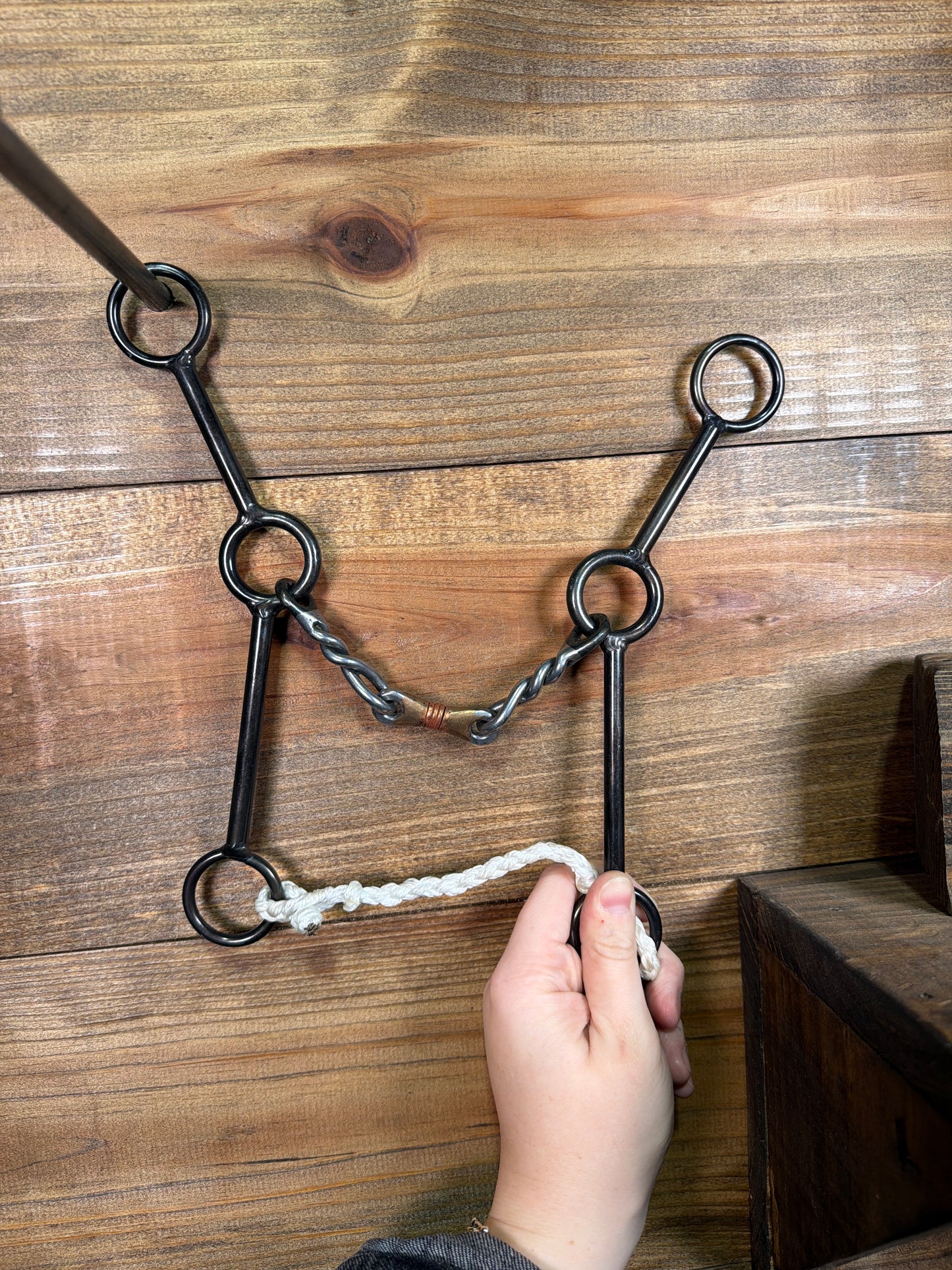 Z5-82 Dutton 2 Piece Square Bar Snaffle