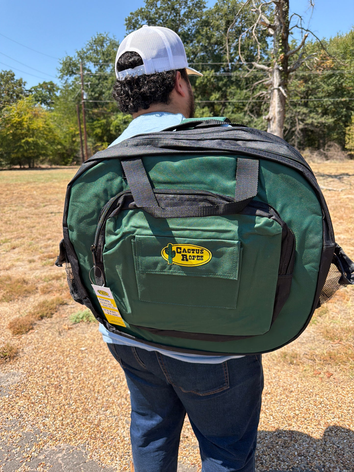 Cactus Choice Plus Rope Bag Green Black