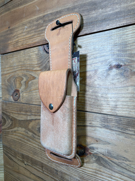 Billet Phone Holder Natural Slick/ Roughout