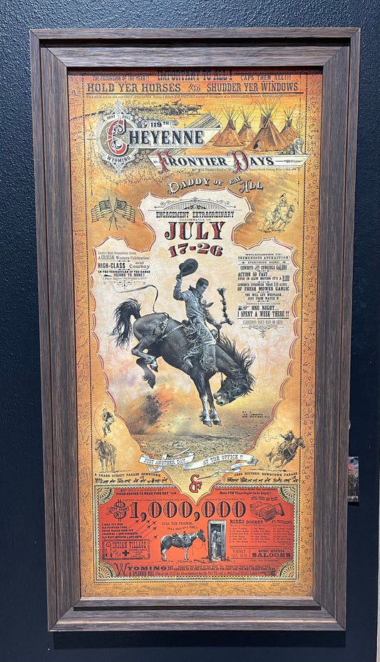Cheyenne Frontier- 18x39