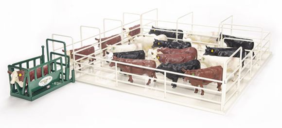Little Buster's Cattle Corral White