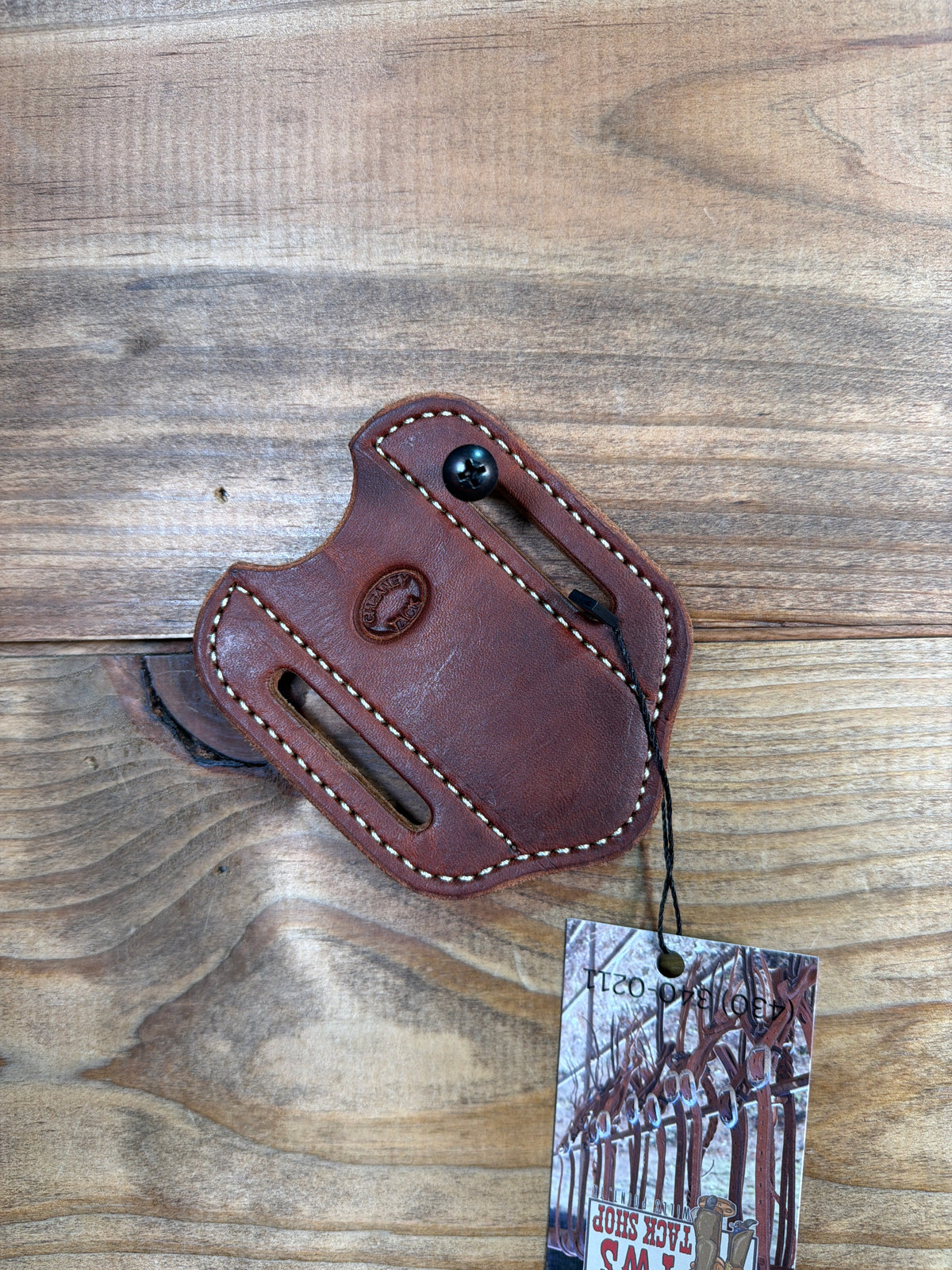 025 Cheaney 3 1/4" Knife Sheath Oiled Slick