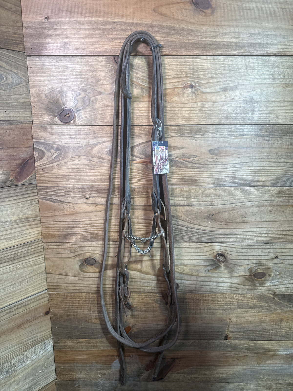 ISUB099 JO Cowboy Line Twisted Wire Snaffle Bridle