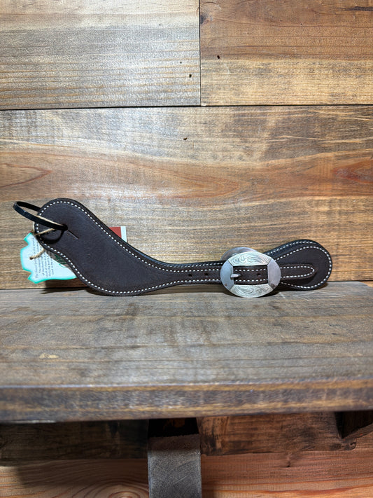 Martin Saddlery Cowboy SS Choc. R/o w/ Canyon Buckle