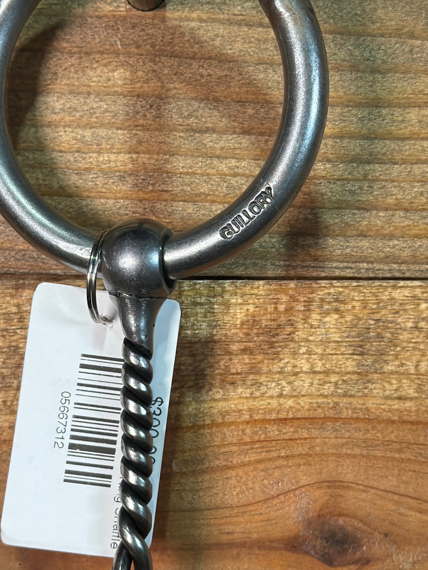 ISBIT190 Guillory Twisted O-Ring Snaffle