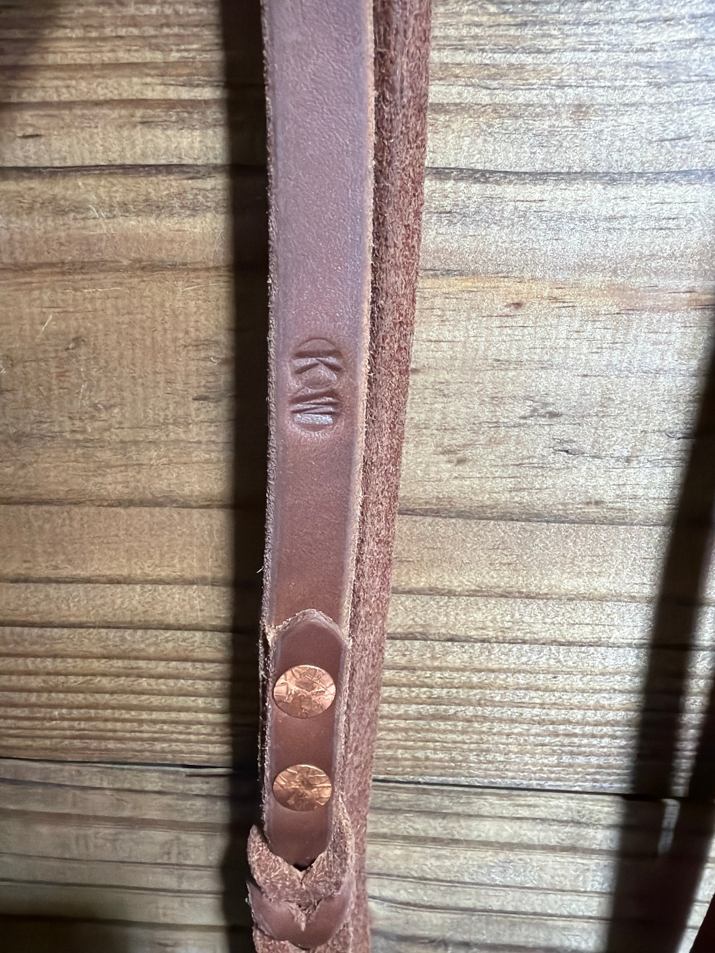 KW Leather 8ft Oiled Split Rein