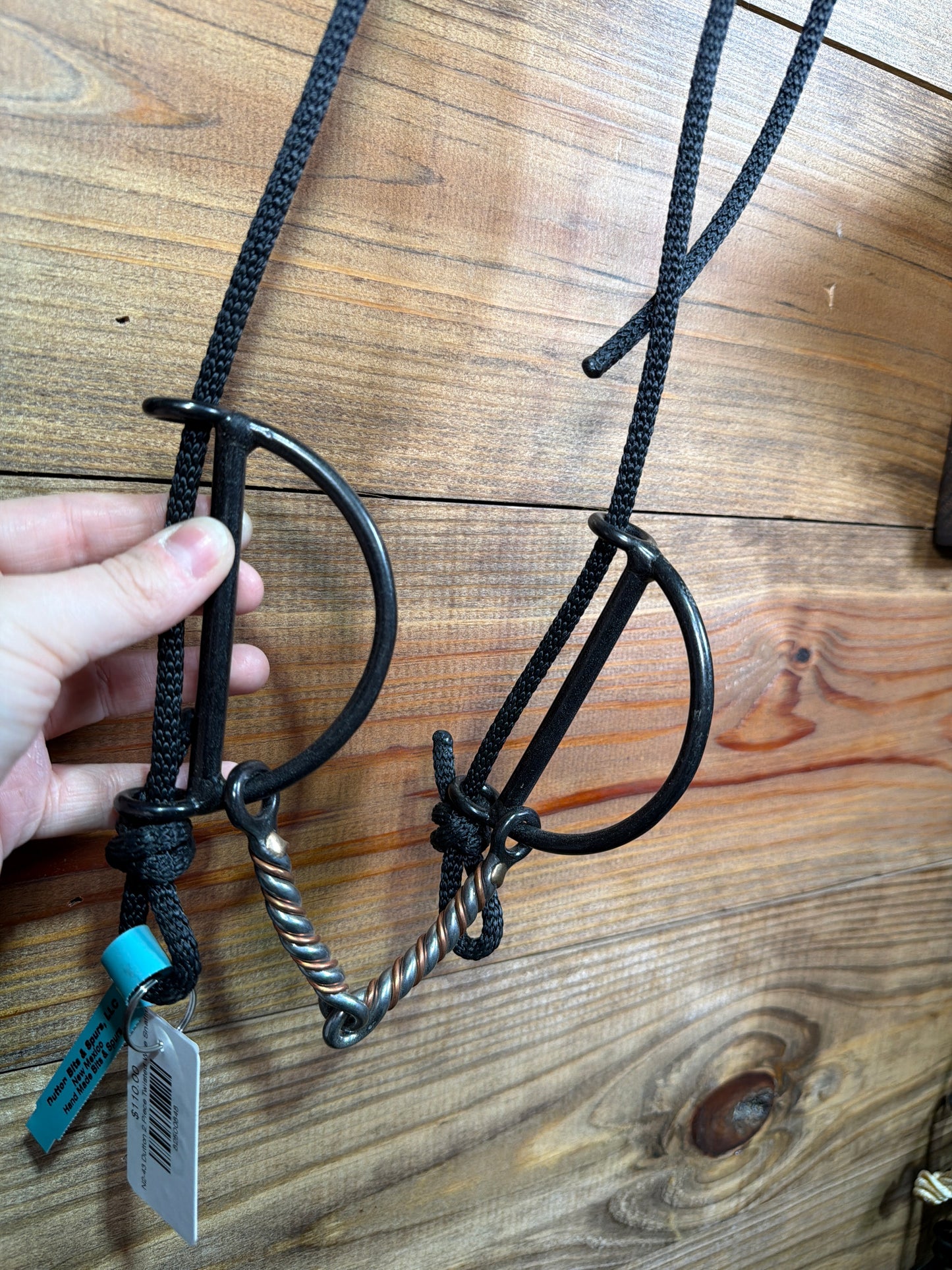 N2-43 Dutton 2 Piece Twisted Wire Snaffle