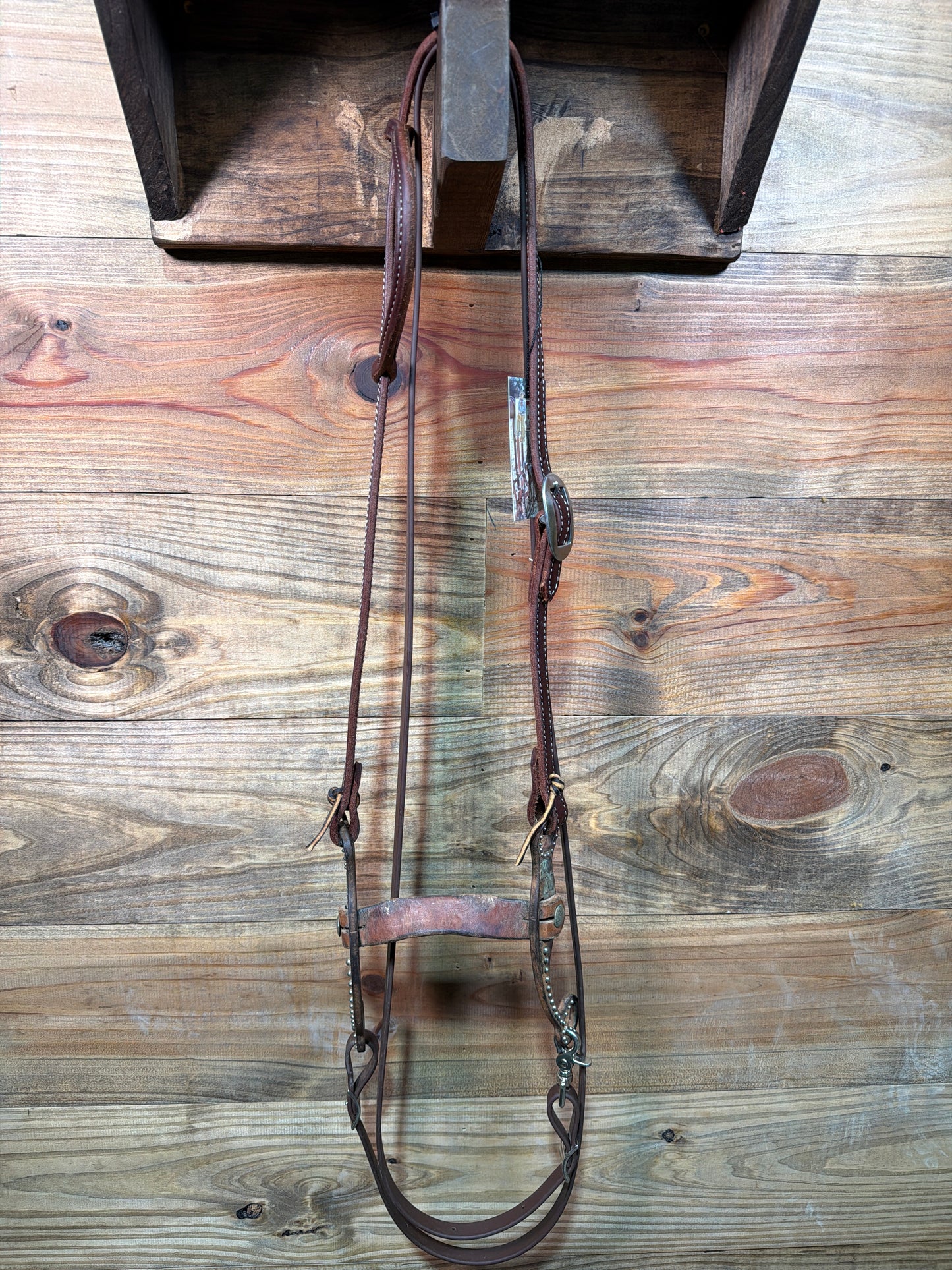 ISUB075 Gordie Alderson Leather Mouth Piece Bridle