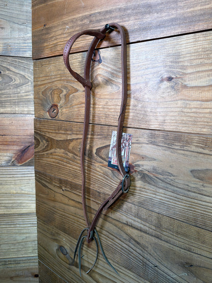 Cheaney 5/8" One Ear Oiled Headstall