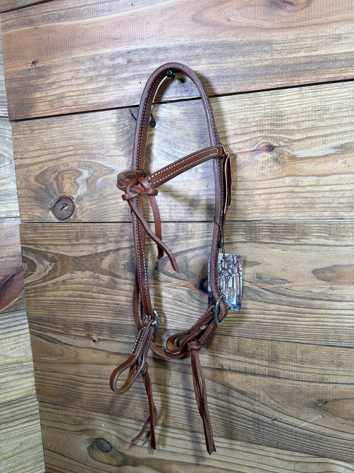 D&S Futurity w/ Pineapple Knots Browband Headstall