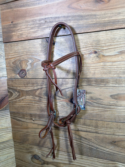 D&S Futurity w/ Pineapple Knots Browband Headstall