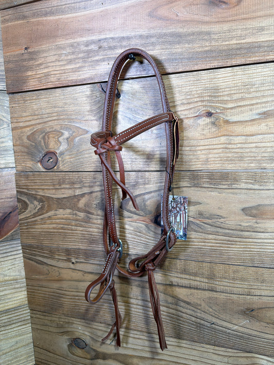 D&S Futurity w/ Pineapple Knots Browband Headstall