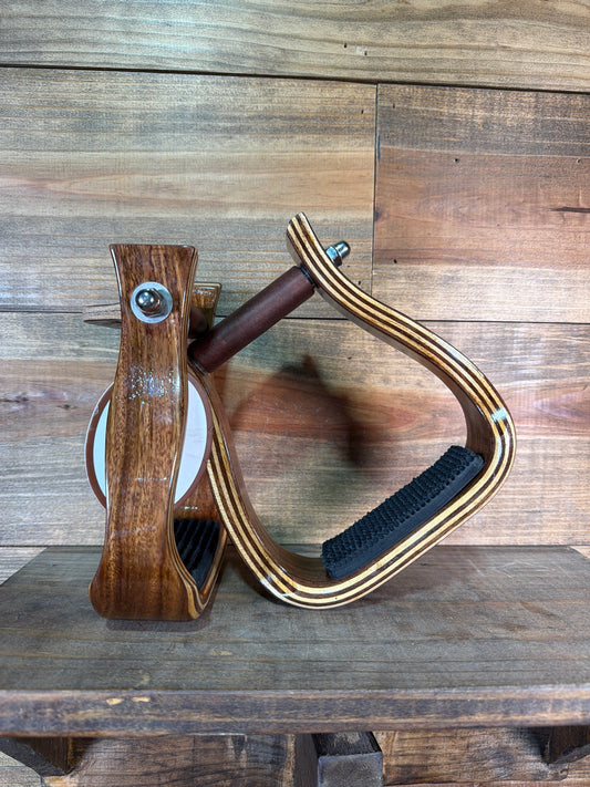 2" All American Barrel Stirrups