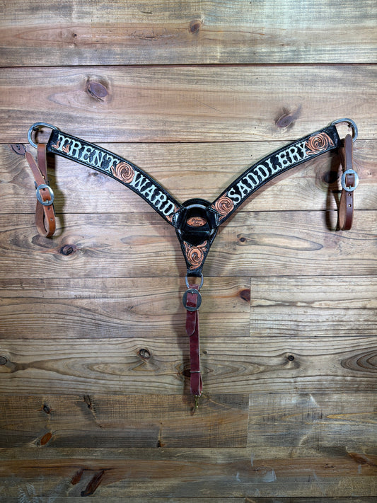 BC64 TWS Tooled 2" Black Dyed