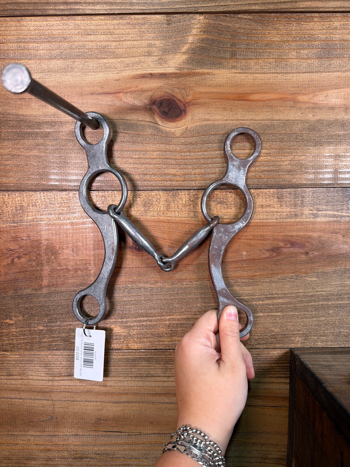 ISBIT203 Josh Ownbey Gag Bit Snaffle Heavy Shank
