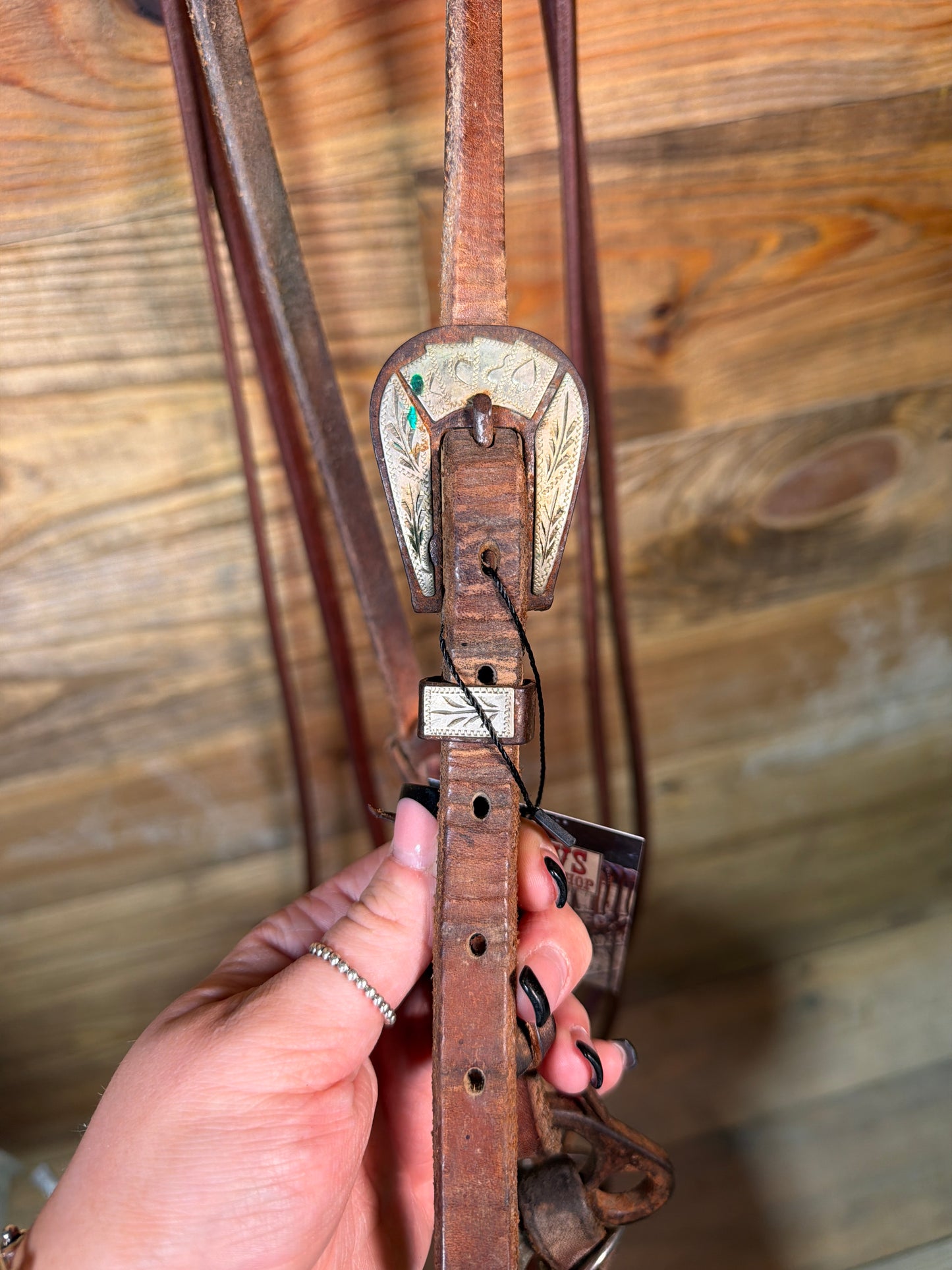 ISUB088 Pat Ray Castleberry Bridle w/ Cowpuncher Buckle
