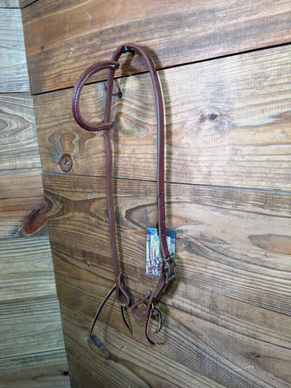 One Ear Headstall w/ Square Buckle