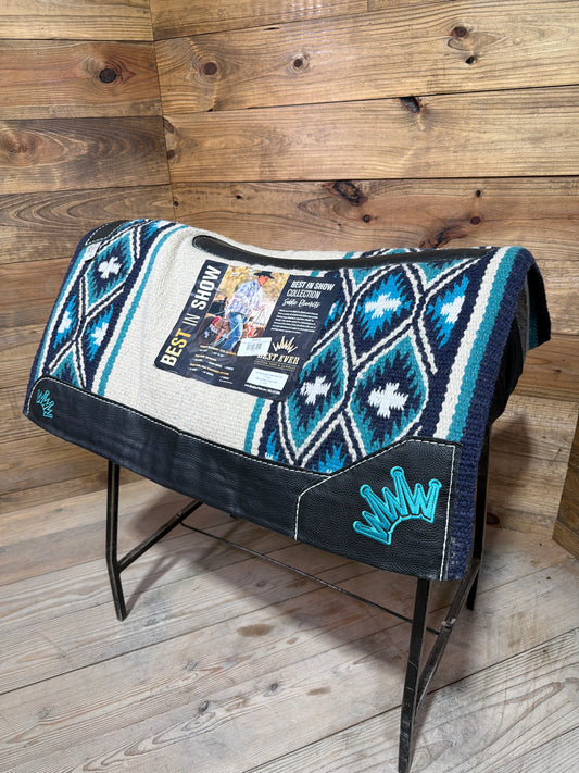 94 Best Ever 34x36 & 1" Kush Sequoyah Taupe Navy Teal