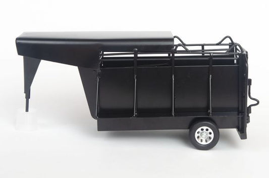 Little Buster's Gooseneck Half Top Trailer Black