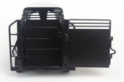 Little Buster's Gooseneck Half Top Trailer Black
