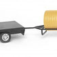 Little Buster's Bumper Hitch Hay Trailer- Black