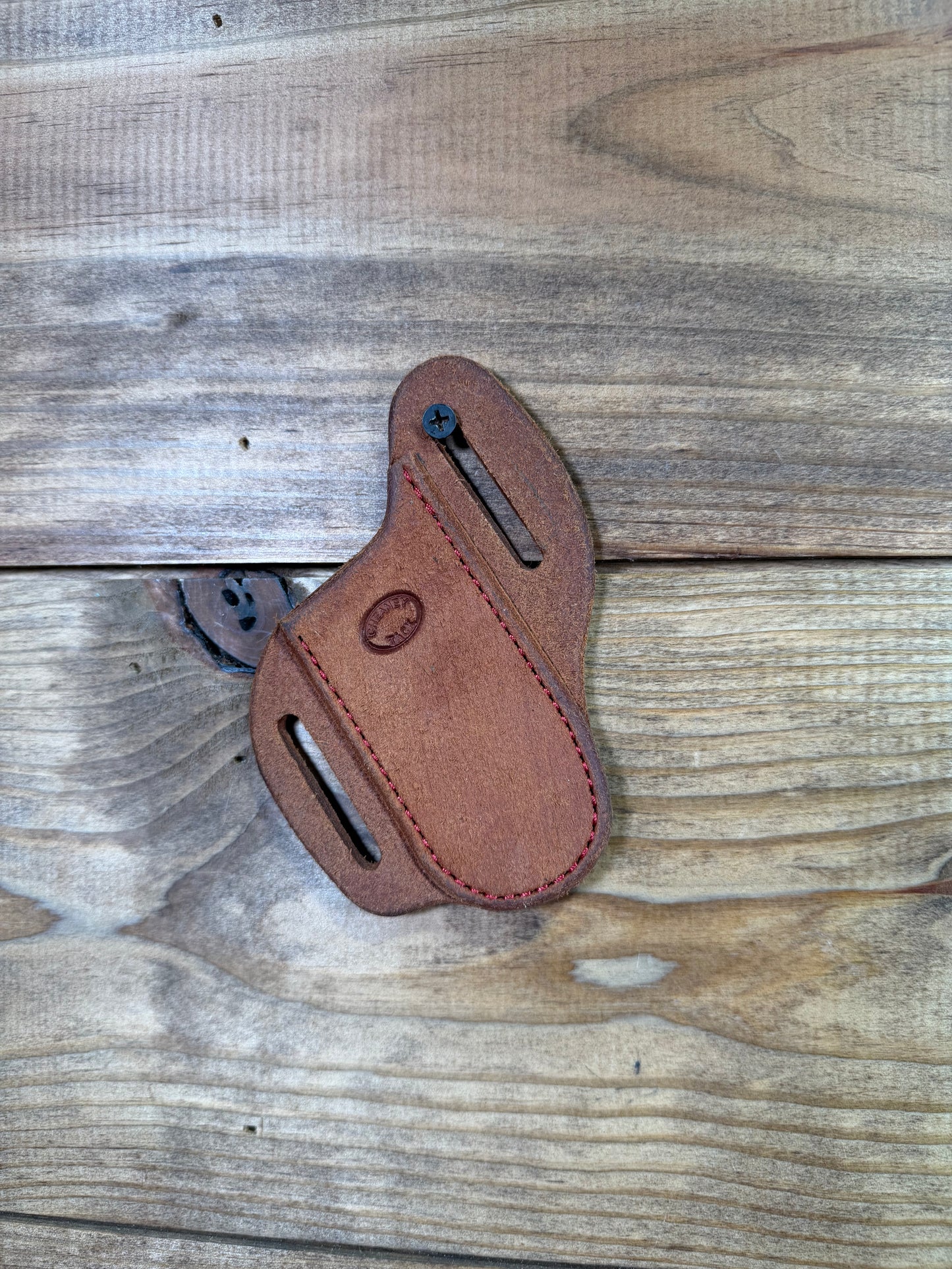 015 Cheaney 3 7/8" Knife Sheath Red Stitching