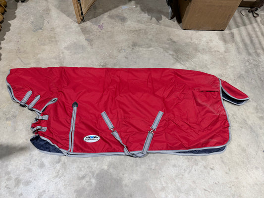 Red Weatherbeeta Horse Blanket