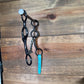 Z2-35 Dutton Bits Circle Gag Twisted Snaffle 7in Bit