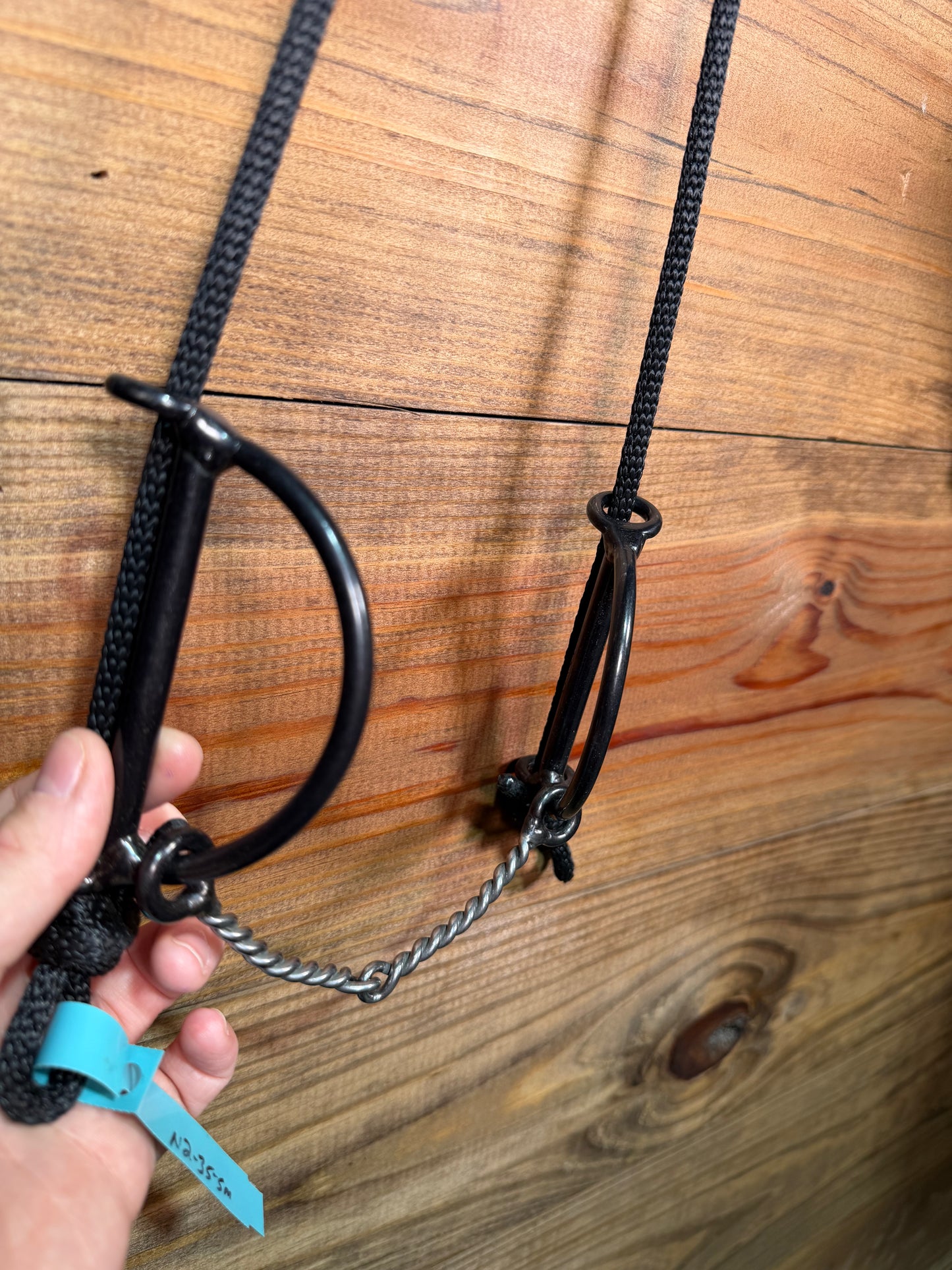 N2-35-SM Dutton 2 Piece Twisted Wire Snaffle