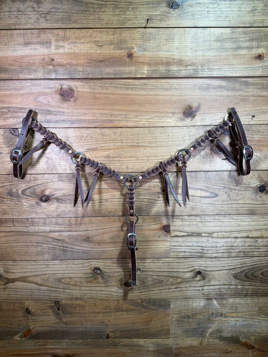 BC53 B's Maker Tack Blood Knot Breast Collar