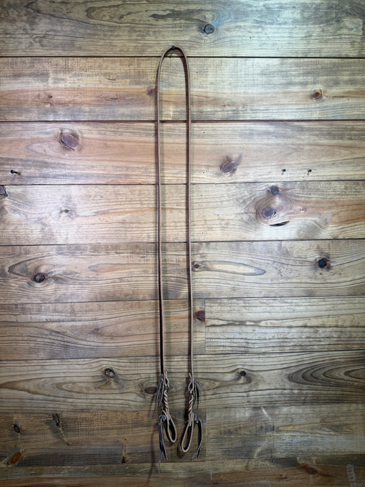 02 B's Maker Tack 1/2" Weighted Roping Reins