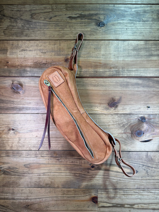Cargill Cantle Bag Light Brown Roughout