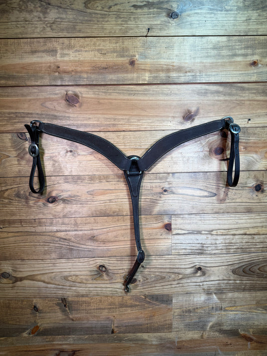 BC59 Trent Ward Saddlery Signature Series Tapered BC Chocolate R/O Oiled