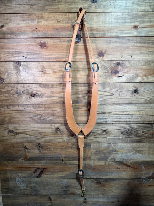 PC08 AM 3" Harness Slick Pulling Collar Custom Buckles