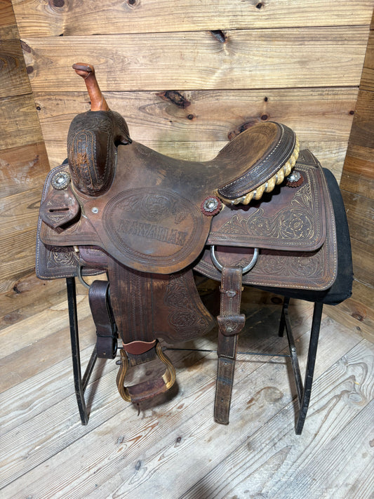 16” Ruelas Cutting Saddle ISUSED2516