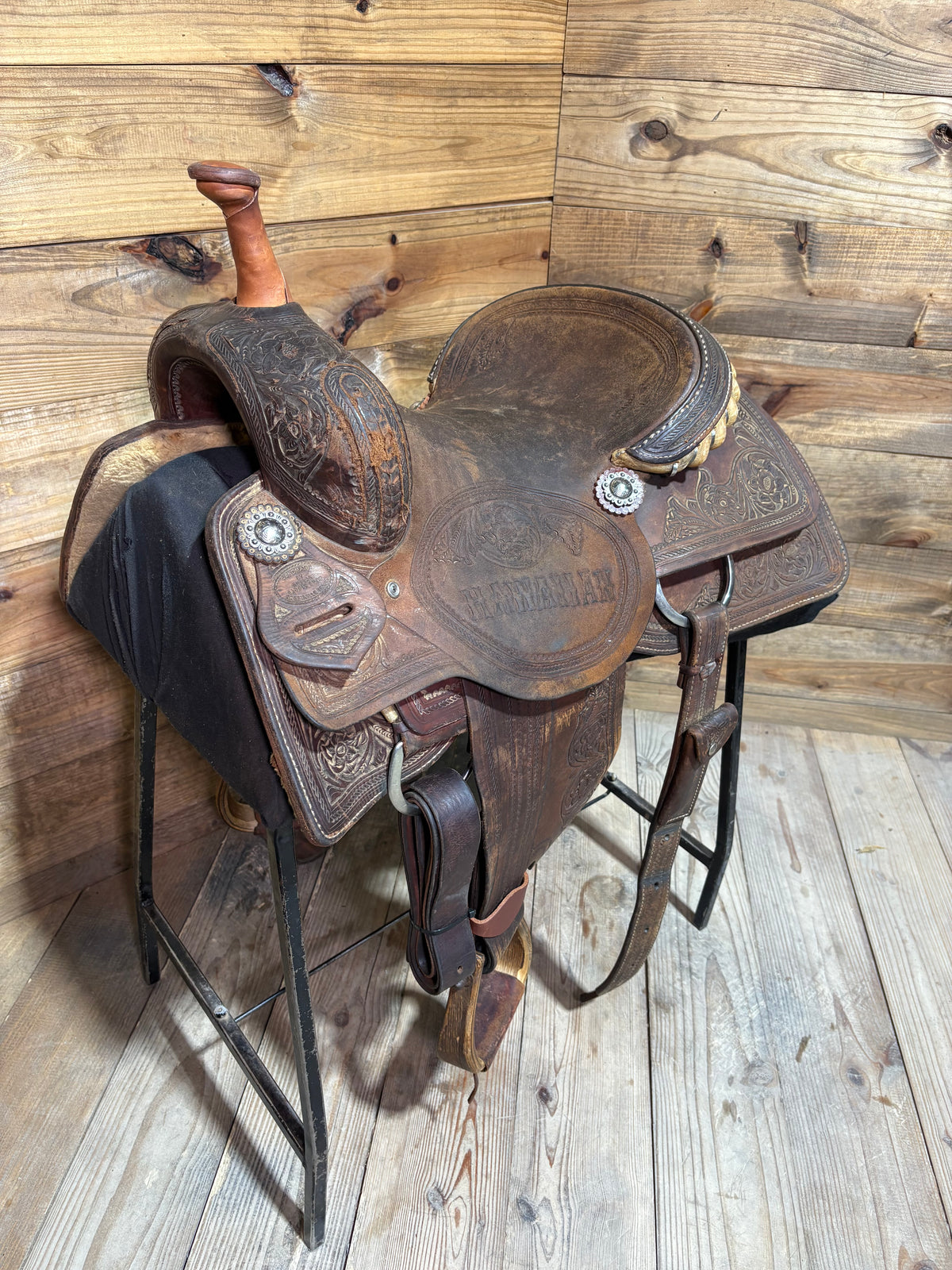 16” Ruelas Cutting Saddle ISUSED2516
