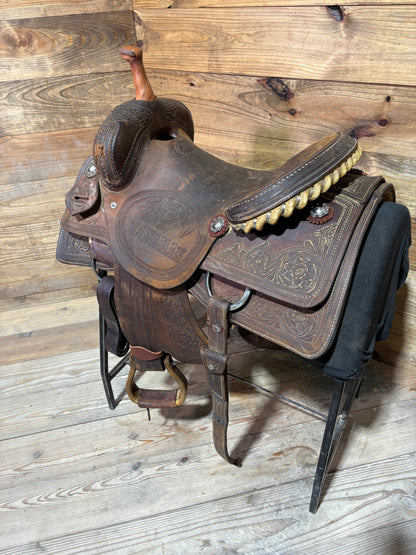 16” Ruelas Cutting Saddle ISUSED2516