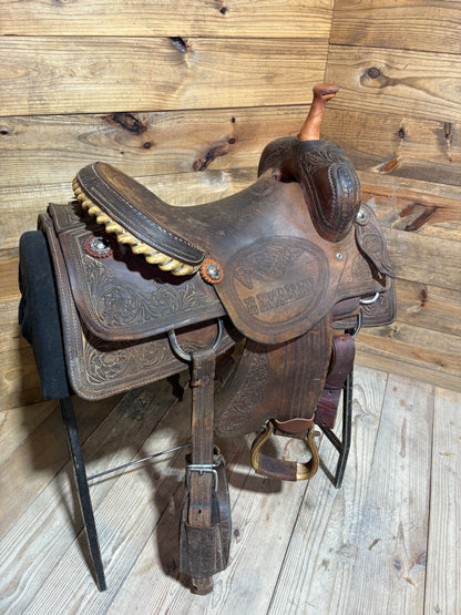 16” Ruelas Cutting Saddle ISUSED2516