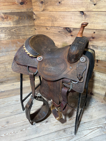 16” Ruelas Cutting Saddle ISUSED2516
