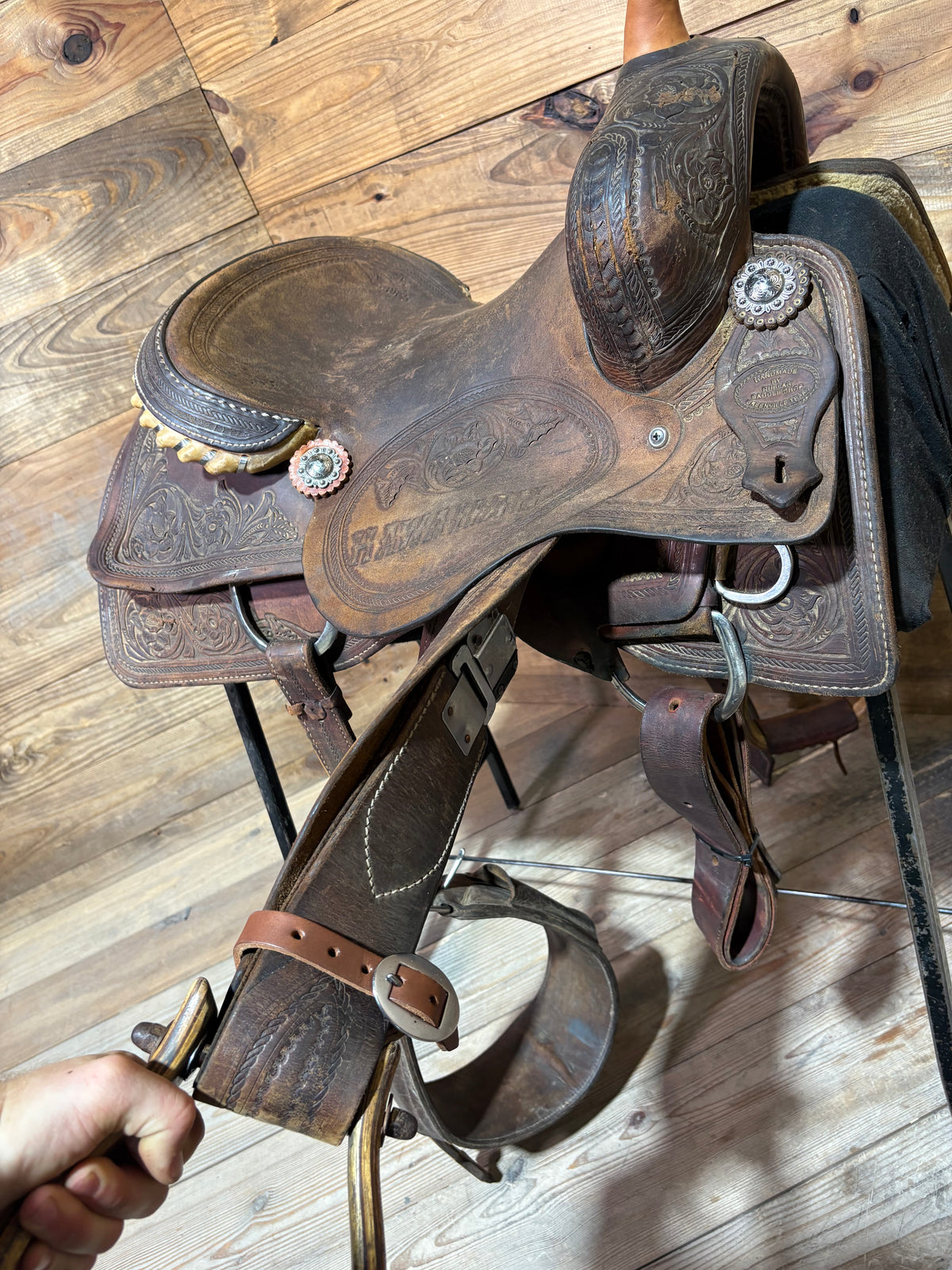 16” Ruelas Cutting Saddle ISUSED2516