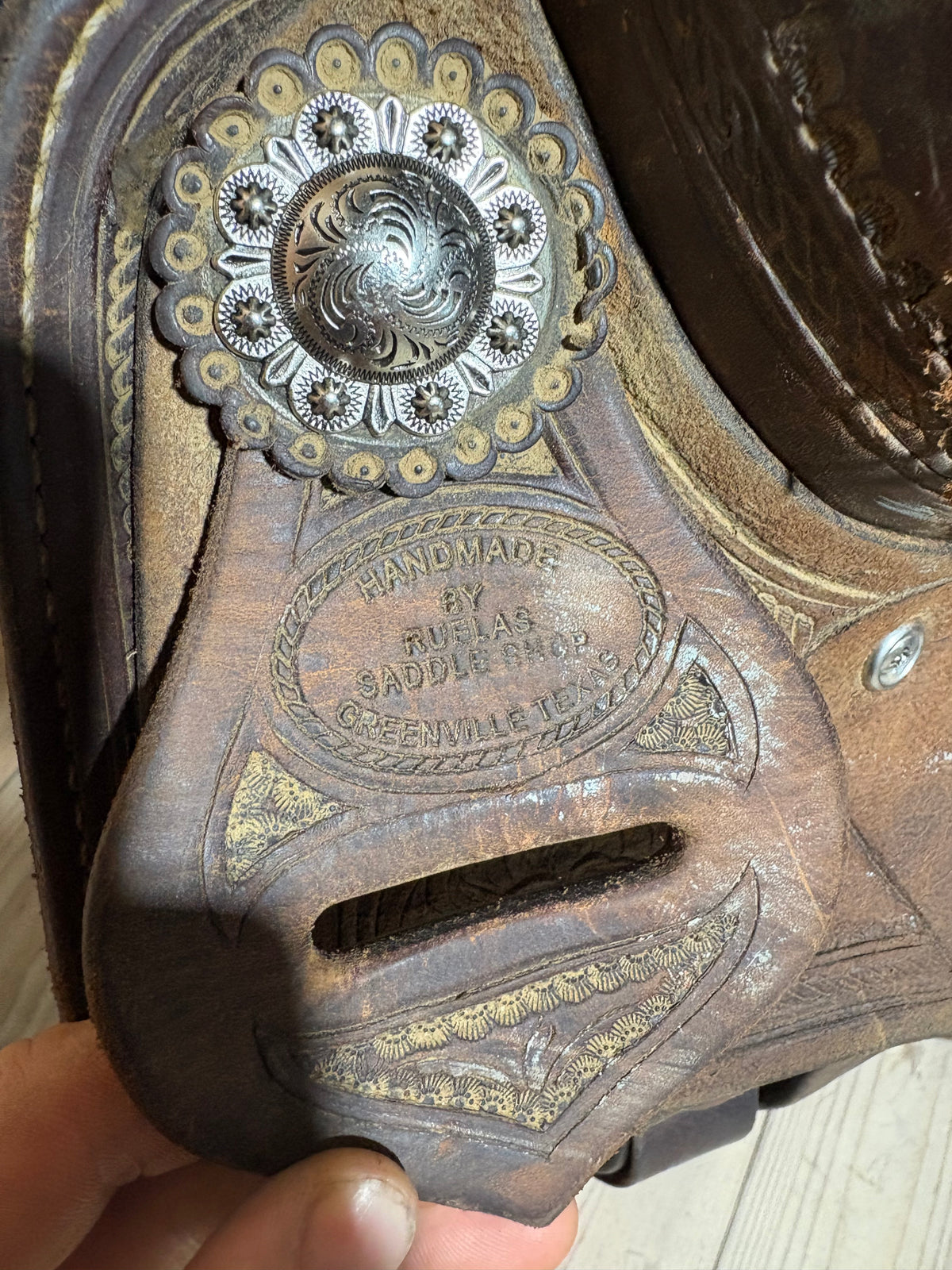 16” Ruelas Cutting Saddle ISUSED2516