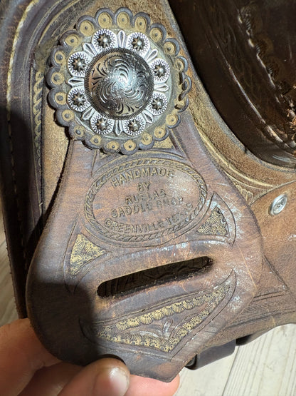 16” Ruelas Cutting Saddle ISUSED2516