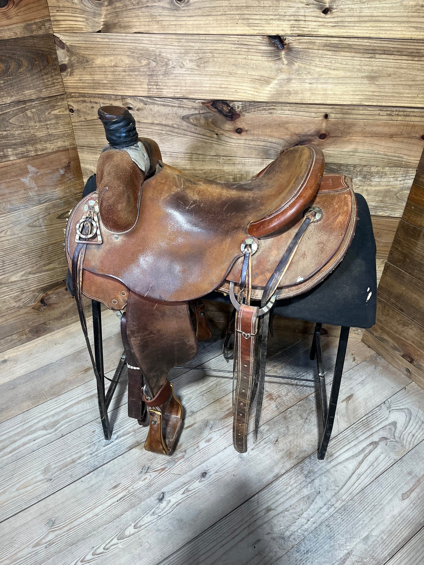 Richardson Custom Ranch Saddle ISUSED1996