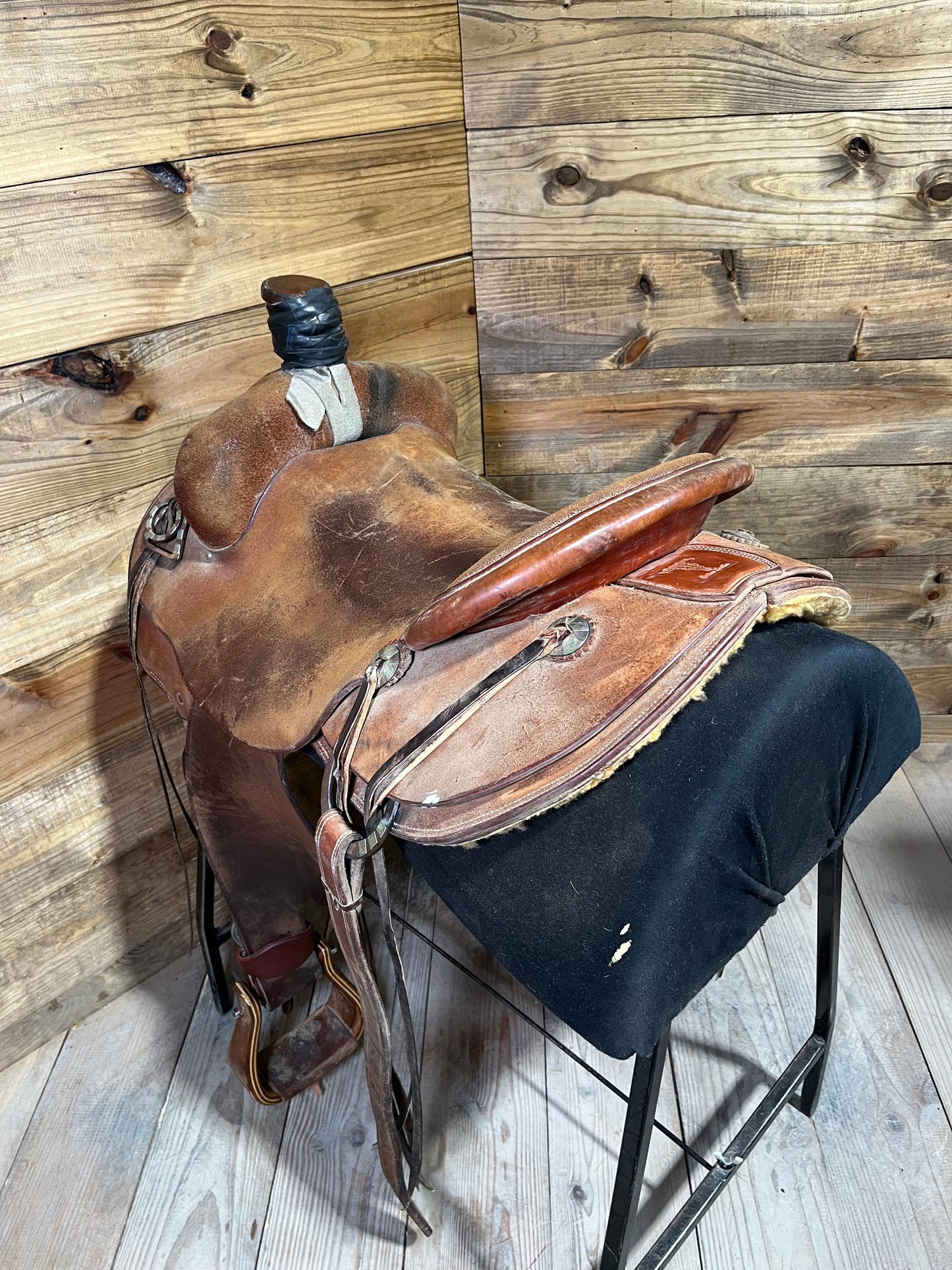 Richardson Custom Ranch Saddle ISUSED1996
