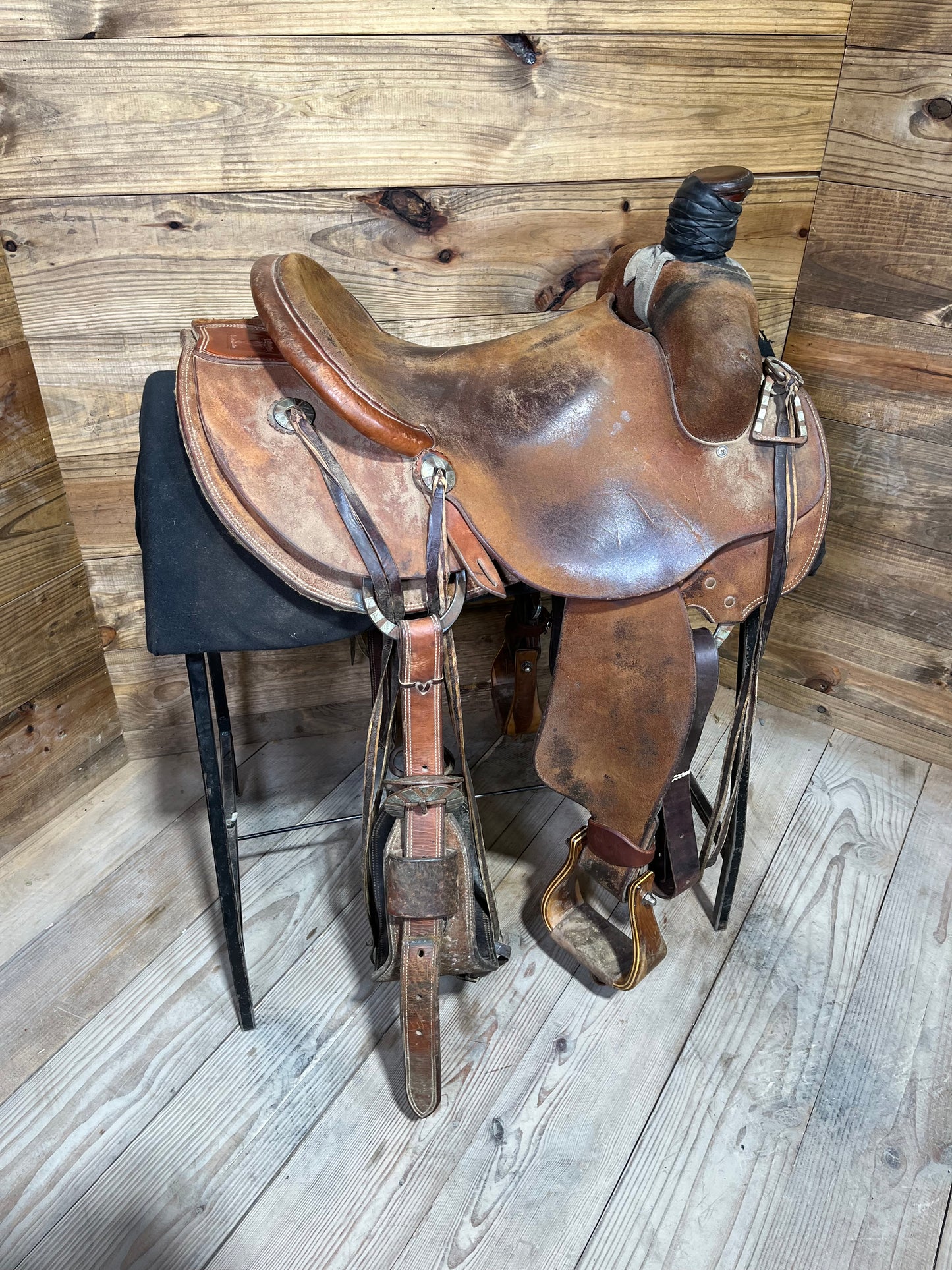 Richardson Custom Ranch Saddle ISUSED1996