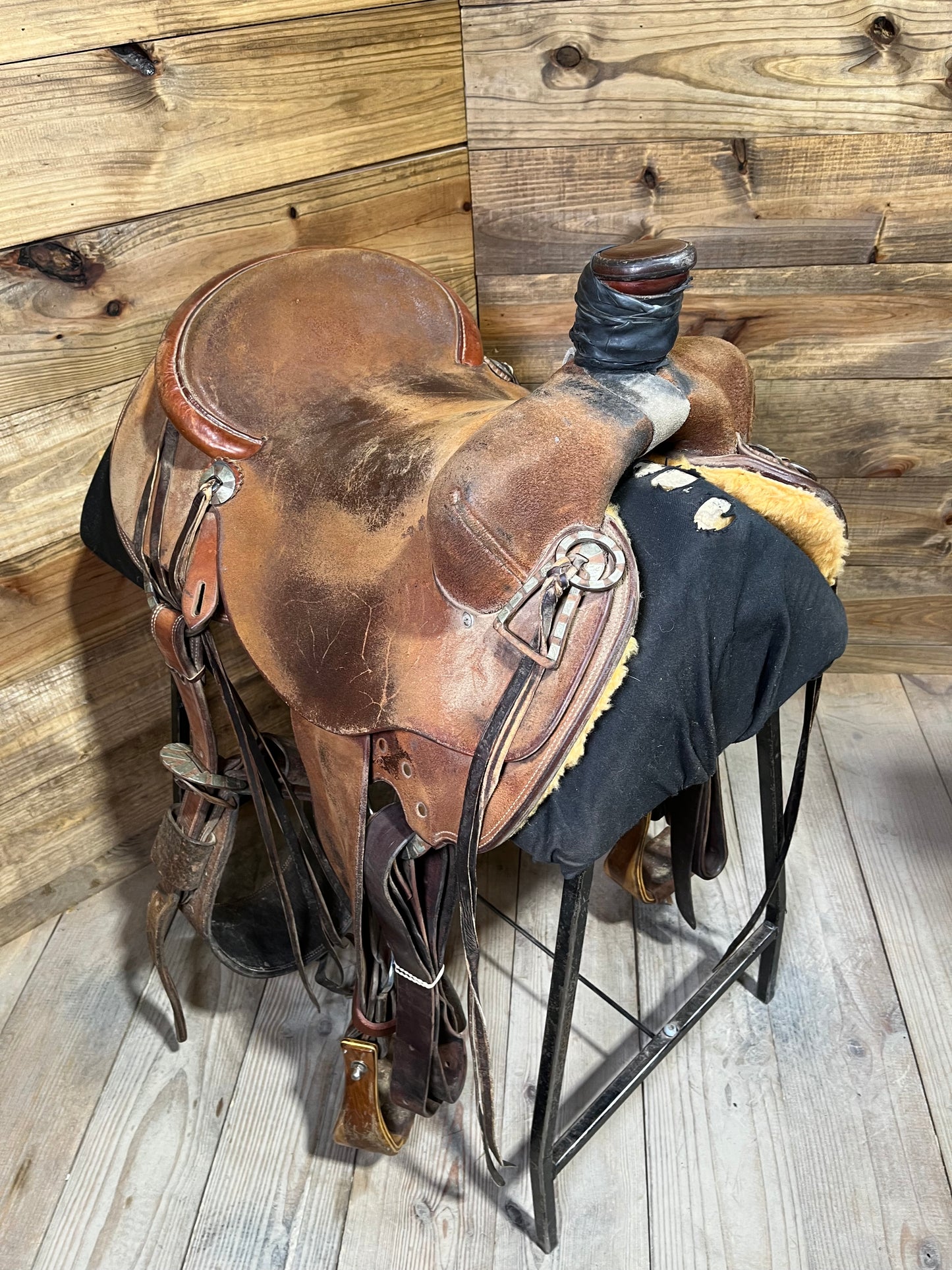 Richardson Custom Ranch Saddle ISUSED1996